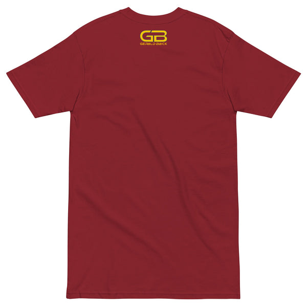 Gerald Black Mens Heavyweight T-Shirt ArtGor2  -  GeraldBlack.com