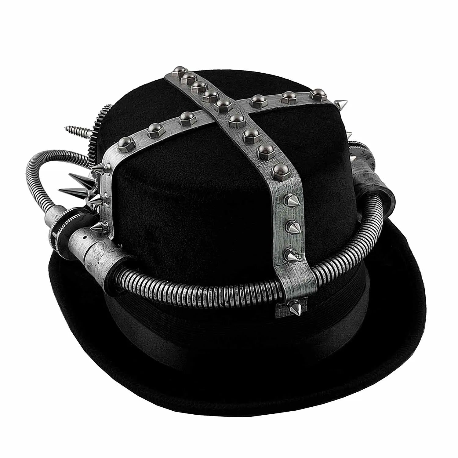 Steampunk Goggles Hat Skull Top Novelty Costume Cosplay Fedora Hat  -  GeraldBlack.com
