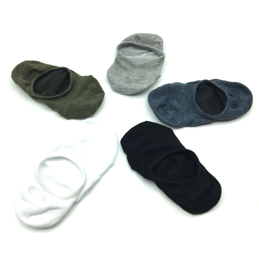 5 Pairs Lot Japan Style Cotton Casual Short Ankle Socks for Men  -  GeraldBlack.com