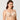 Beige Hibiscus Lace Non-Padded Full-Figure Underwire Bra for Women  -  GeraldBlack.com