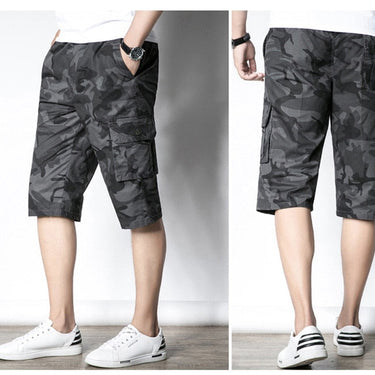 Casual Style Men's Shorts Military Camouflage Work Loose Shorts Pants - SolaceConnect.com