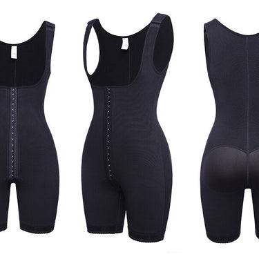 High Compression Short Girdle Faja ColombiaPost-Surgical Use Slimming Belly Women Underbust Bodysuit  -  GeraldBlack.com