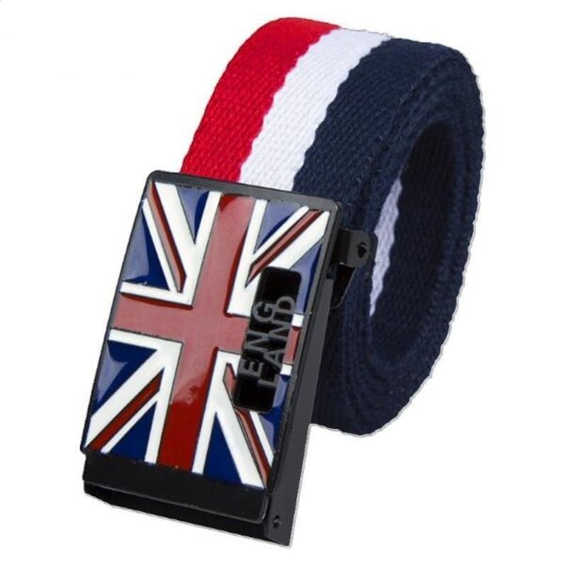 High Quality England Style Casual Fashion Canvas Belts for Men and Women  -  GeraldBlack.com