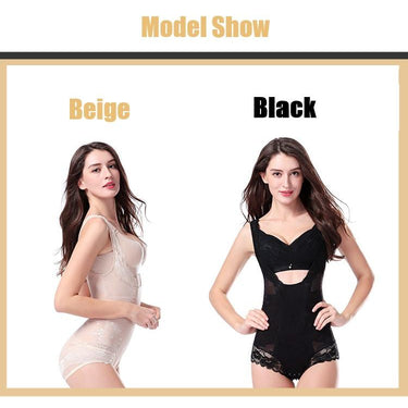 Lace Tummy Control Waist Cincher Underbust Body Shaper Slimming Panties - SolaceConnect.com