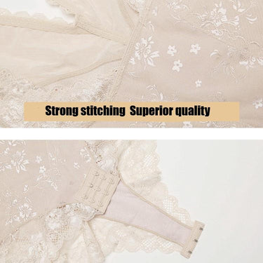 Lace Tummy Control Waist Cincher Underbust Body Shaper Slimming Panties - SolaceConnect.com