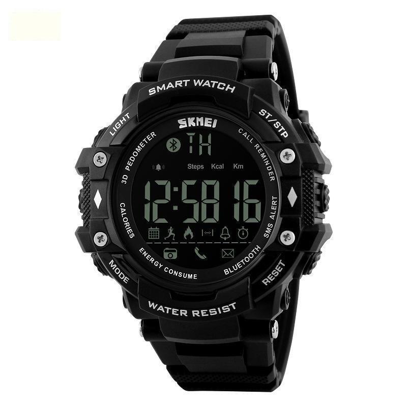 Men's Sports Reminder Pedometer Calories Bluetooth Smart Watch Wristband  -  GeraldBlack.com