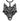 Norse Wolf Head Vikings Alloy Pendant Fashion Necklace in Rope Chain  -  GeraldBlack.com