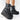 Punk Goth Women's Platform Motorcycle boots Wedges Women's Boot Lace Up Chain Casual Luxury Shoes  -  GeraldBlack.com