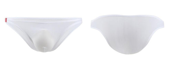 Sexy Men's Soft Silk Breathable Transparent Jockstrap Briefs Underwear - SolaceConnect.com