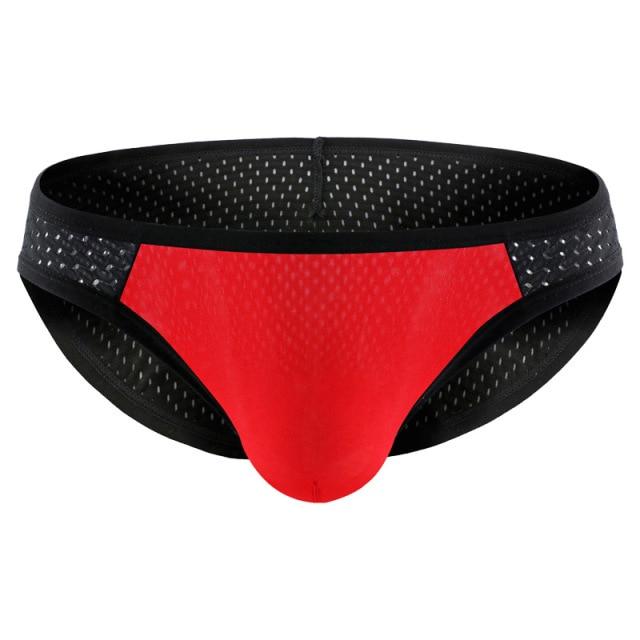 Sexy Penis Pouch Nylon Dual Color Underpants Briefs for Men GeraldBlack.com Sexy Penis Pouch Nylon Dual Color Underpants Briefs for Men GeraldBlack.com