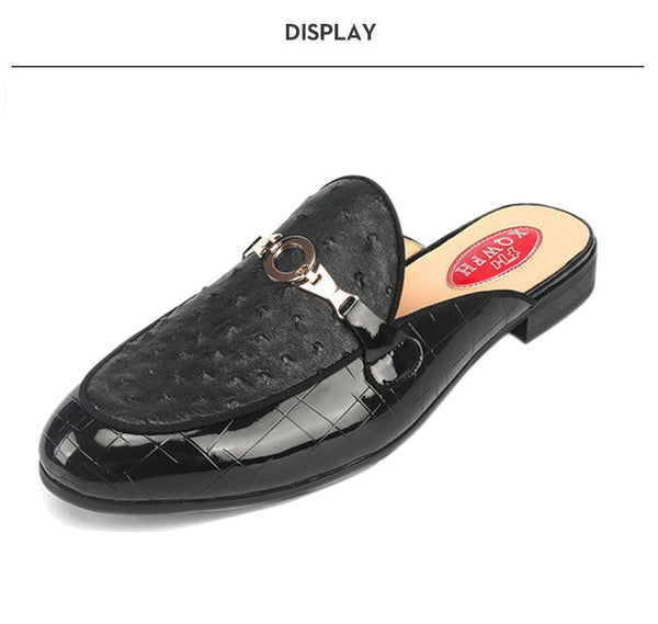 Summer Men Non Slide Classic Mules Fashion Party Slippers Shoes  -  GeraldBlack.com