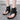 Summer Party Leather Sandals for Women with Zipper Design and Cover Heel  -  GeraldBlack.com