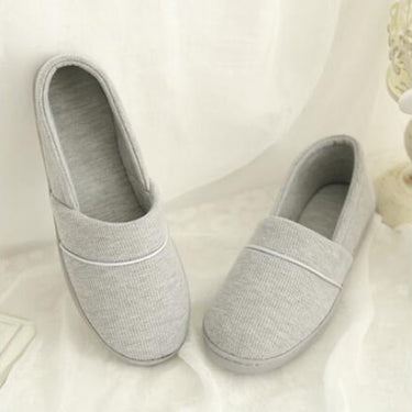 Winter Autumn Cotton-Padded Thermal Indoor Flat Slippers for Women - SolaceConnect.com