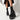 Women Punk Goth Trendy Luxury Metal Buckle Lace UP High Heels Platform Shoes Cool Fashion Motorcycle  -  GeraldBlack.com
