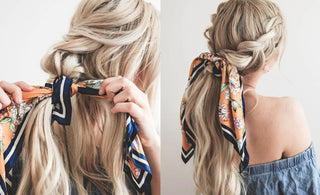 3 Easy Ways To Wear A Scarf In Your Hair This Summer
