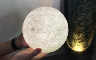 Set The Mood With A Cool Moon Lamp