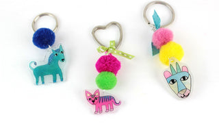 Put Your Love Of Animals On Full Display With An Adorable Keychain