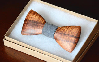 Looking Dapper At Work: 4 Reasons Why Wooden Bow Ties Are A Must-Have Office Accessory