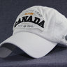 100% Cotton Snapback Casquette Hip Hop Canada Letters Embroidered Patch Dad  Baseball Cap  -  GeraldBlack.com