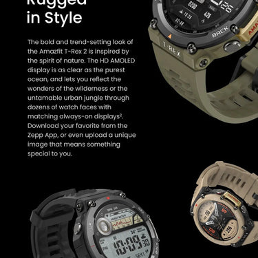 2  Dual Band Route Import 150+Built-in Sports Modes Smart Watch  -  GeraldBlack.com