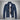 Men's Classic Dark Blue Slim Fit Long Sleeve Outerwear Denim Jacket