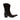 Men's Western Cowboy Style Medium-Calf Leather Solid Color Boots