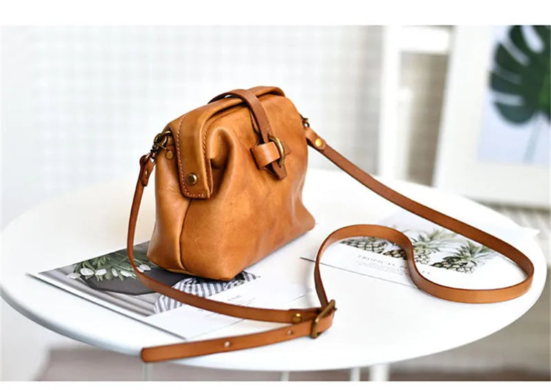 Women's Genuine Leather Mini Shoulder Bag