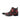 Men's Handmade Party Wedding Leather Pointed Toe Black Red Short Ankle Boots