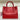 Women's Exotic Solid Color Crocodile Belly Skin Large Shoulder Tote Handbag
