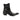 Men's Handmade Punk Pointed Toe Leather 6.5cm High Heel Ankle Boots