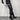 Women's Winter Black Stretch Thigh High Crotch Boots with Stiletto Heels