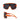 Unisex Windproof Oversized Semi-Rimless One Piece UV400 Mirror Lens Sunglasses