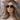 Unisex Big Metal Flat Top Frame UV400 Polarized Anti-reflective Pilot Sunglasses