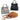 Casual Fashion Soft Genuine Leather Tassel Large Bucket Handbag for Women
