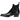 Handmade Cow Leather Office Formal Metal Square Toe Chelsea Boots