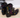 Men's Rock Western Fashion Mid-Calf Pointed Toe Buckle Leather Boots