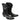Men's Black Vintage Pointed Toe Increased High Heels Genuine Leather Boots