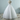 White Ivory Tulle Pearls Spaghetti Straps Bridal Ball Gown Wedding Dress