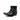 Men's Punk Rock 6.5cm Heels Genuine Leather Dress Boots with Buckles