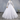 Lace Wedding Dress V Neck Long Sleeve White Ivory Ball Gown with Lace Edge