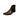 Men's Punk Casual Style Pointed-Toe Lace-up Metal Toe Glossy Ankle Boots