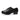 Black 2 Point Soft Leather Sole Professional Tap Dance Shoes for Men Women and Kids