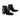 Genuine Leather Thick High Heels Buckle Winter Ankle Boots for Men