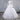 Lace Wedding Dress V Neck Long Sleeve White Ivory Ball Gown with Lace Edge