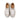 Luxury Men's Snakeskin Leather Casual Lace Up Round Toe Platform Sneakers
