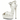 Women's Summer Party Round Toe Buckle Strap Platform High Heels Cross-tied Pumps