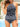 Vintage Print Tied Halter Backless Tankini High Waist Two Piece Swimsuit