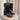 Leather Elastic Band Chunky Block Heels Split-toe Women's Boots