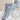 Women's Fall Winter High-waisted Wide Leg Denim Pants with Warm Fleece Lining