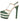Sexy Club Party Style Green White High Heels Platform Pumps for Women